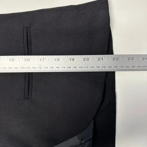 Bar III Black Ruched Sleeve Blazer Jacket XL - Picture 8 of 9